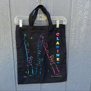 Clarinet Tote Bag Albert Elovitz Y2K